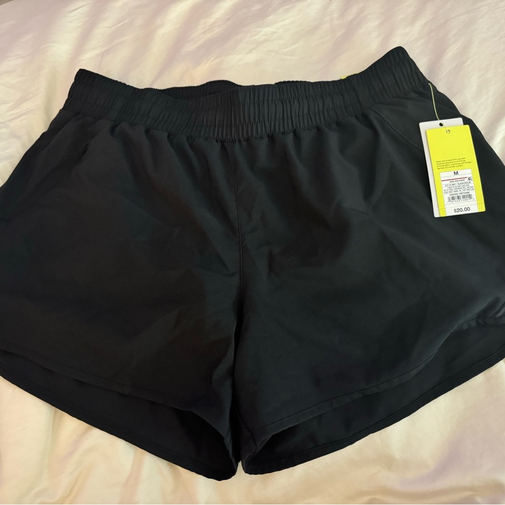 All in Motion Women's Black Athletic Shorts